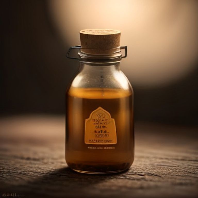 Kachhi Ghani Mustard Oil — close-up detail