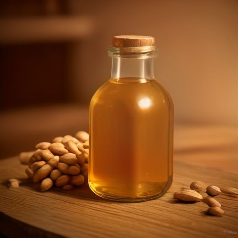 Cold Pressed Groundnut Oil — close-up detail