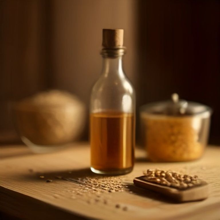 Cold-Pressed Sesame Oil — lifestyle shot
